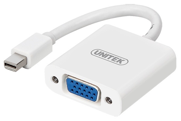 Unitek Adapter Premium adapter mini DisplayPort/ VGA (Y-6327WH) Unitek Adapter Premium adapter mini DisplayPort/ VGA (Y-6327WH)