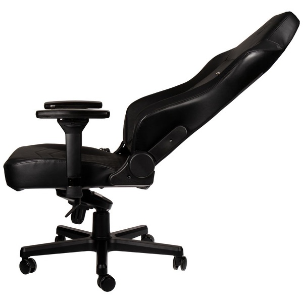 Zdjęcie produktu: Fotel noblechairs HERO, naturalna skóra, czarny, czarne obszycie