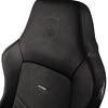 Miniatura zdjęcia: Fotel noblechairs HERO, naturalna skóra, czarny, czarne obszycie