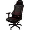 Miniatura zdjęcia: Fotel noblechairs HERO, naturalna skóra, czarny, czerwone obszycie Miniatura zdjęcia: Fotel noblechairs HERO, naturalna skóra, czarny, czerwone obszycie