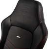 Miniatura zdjęcia: Fotel noblechairs HERO, naturalna skóra, czarny, czerwone obszycie Miniatura zdjęcia: Fotel noblechairs HERO, naturalna skóra, czarny, czerwone obszycie