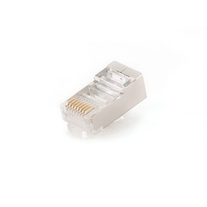 Miniatura produktu: Gembird PLUG5SP/50 wtyk sieciowy RJ-45 RJ45 FTP-ekranowany kat. 5e (50szt)