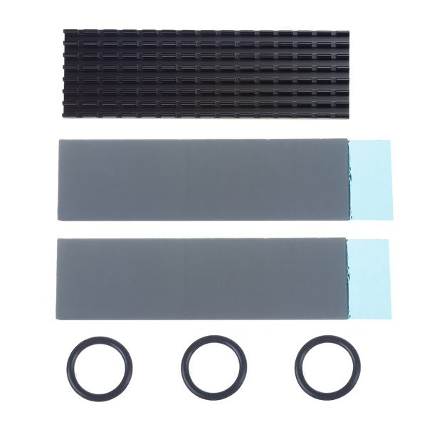 Zdjęcie produktu: Gelid SubZero M.2 Black, czarny radiator z termopadami na dyski M.2 (HS-M2-SSD-A-1)