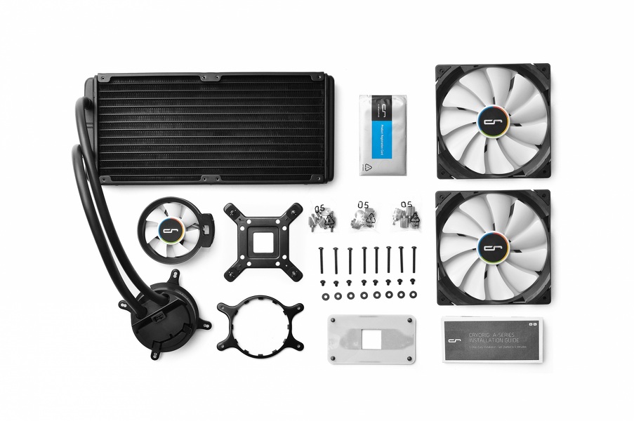 Zdjęcie produktu: Chłodzenie wodne Cryorig A80 (CR-A8A) Zdjęcie produktu: Chłodzenie wodne Cryorig A80 (CR-A8A)