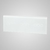 Touchme Duży panel 86x228mm szklany, 3 x przycisk potrójny, biały TM703703703W