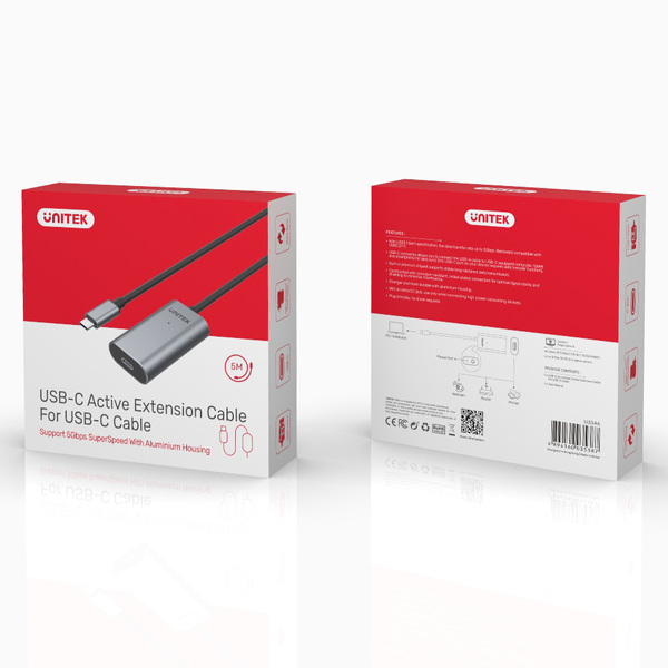 Zdjęcie produktu: Unitek Wzmacniacz USB TYP-C 3.1 5m (U304A)
