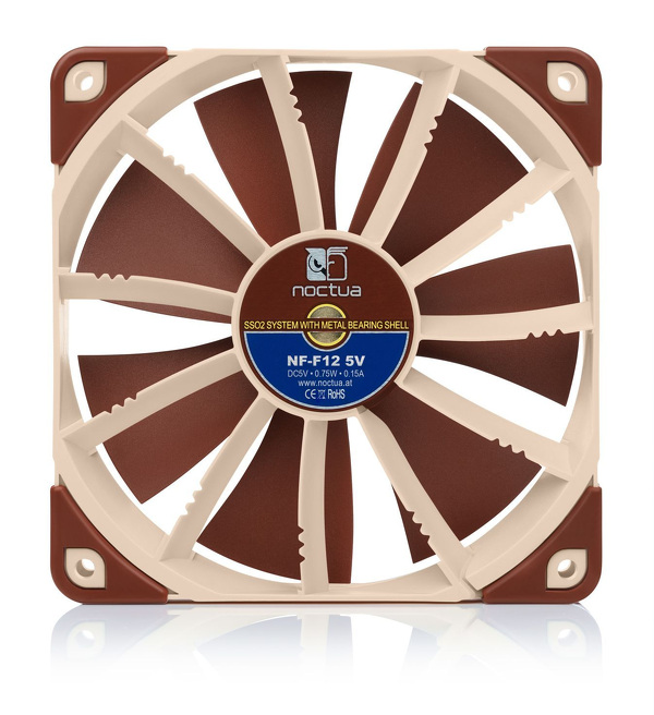 Zdjęcie produktu: Noctua NF F12 5V 120mm Zdjęcie produktu: Noctua NF F12 5V 120mm
