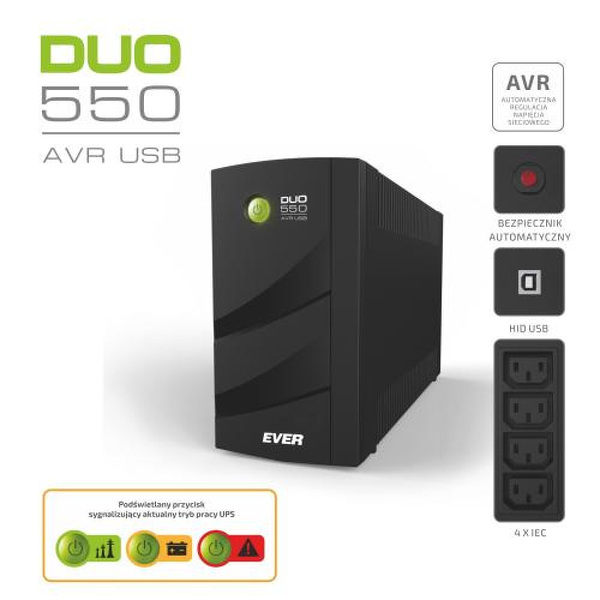 Zdjęcie produktu: Ever Duo 550 AVR USB