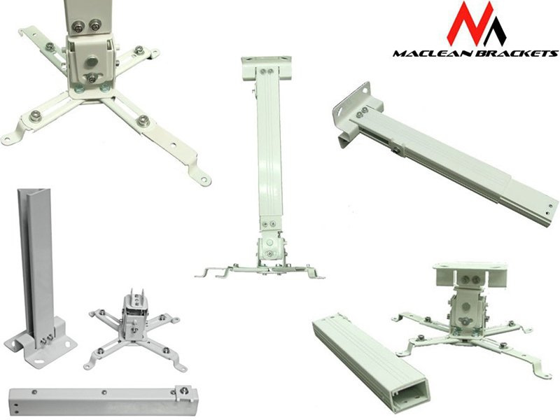 Uchwyt do projektora Maclean MC-581, 43-65cm, udźwig do 20kg