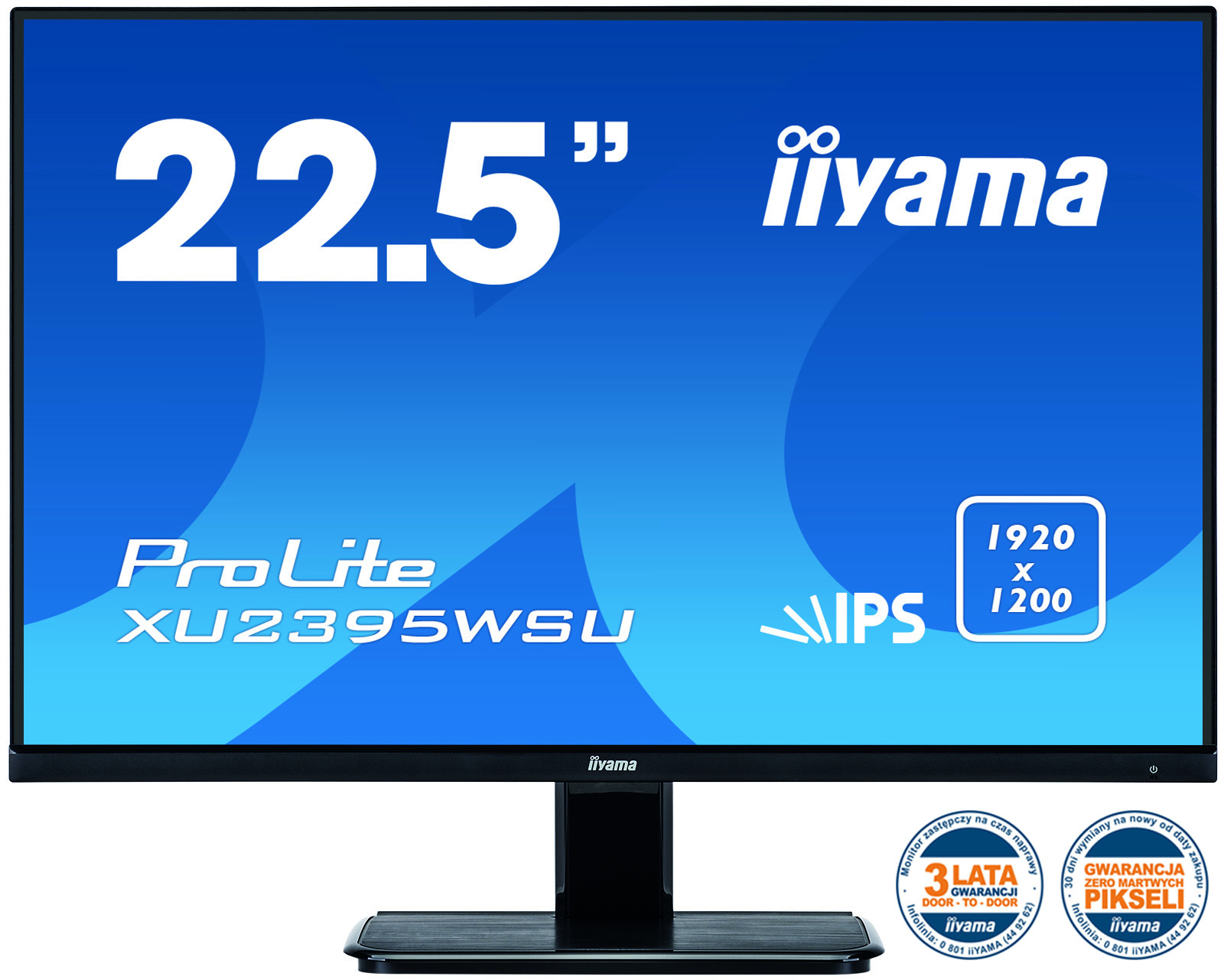 iiyama ProLite XU2395WSU-B1 23" FHD IPS 4ms - z gwarancją iiyama 3 lata iiyama ProLite XU2395WSU-B1 23" FHD IPS 4ms - z gwarancją iiyama 3 lata