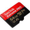 Miniatura zdjęcia: Karta SanDisk Extreme PRO microSDXC 64GB 170/90 MB/s A2 C10 V30 UHS-I U3 (SDSQXCY-064G-GN6MA)