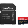 Miniatura zdjęcia: Karta SanDisk Extreme PRO microSDXC 64GB 170/90 MB/s A2 C10 V30 UHS-I U3 (SDSQXCY-064G-GN6MA)