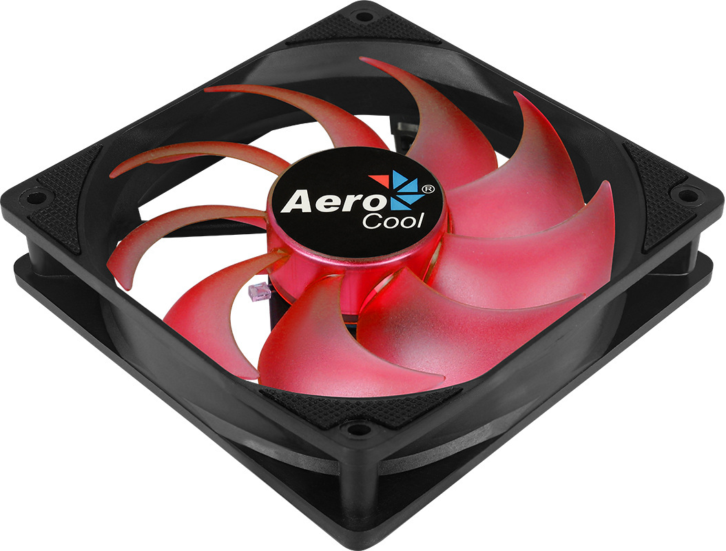 Wentylator Aerocool Motion 12 Plus Red LED 120mm