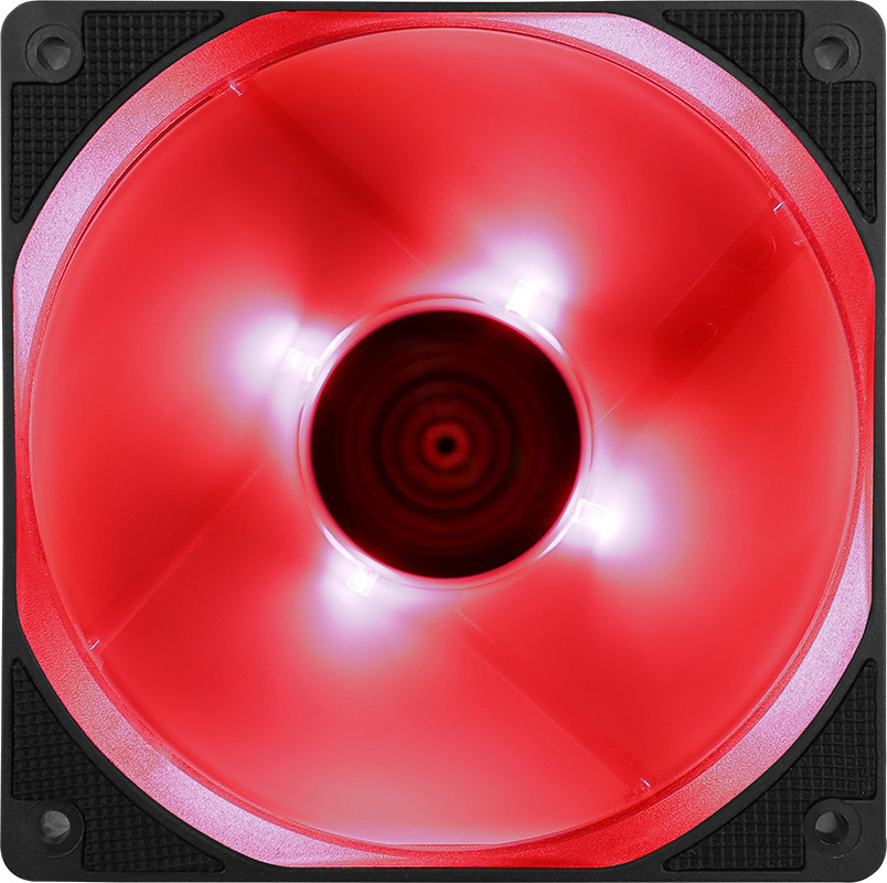 Wentylator Aerocool Motion 12 Plus Red LED 120mm