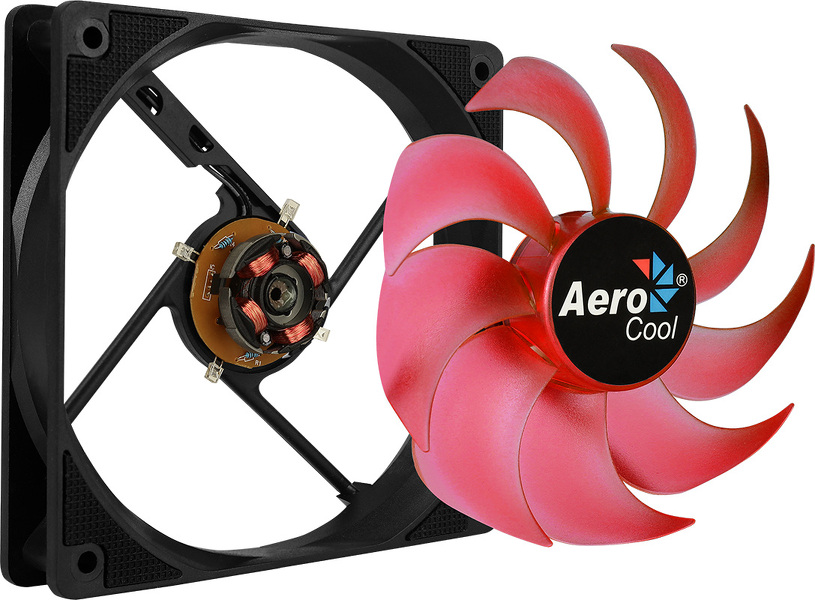 Zdjęcie produktu: Wentylator Aerocool Motion 12 Plus Red LED 120mm