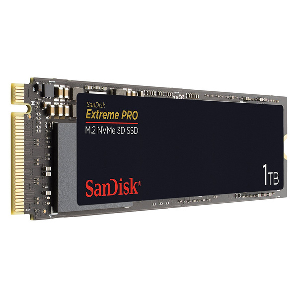 Zdjęcie produktu: Dysk SanDisk Extreme PRO 1TB M.2 NVMe 3D 3400/2800MBs (SDSSDXPM2-1T00-G25)
