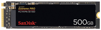 Miniatura zdjęcia: Dysk SanDisk Extreme PRO 500GB M.2 NVMe 3D - 3400/2500MBs (SDSSDXPM2-500G-G25) Miniatura zdjęcia: Dysk SanDisk Extreme PRO 500GB M.2 NVMe 3D - 3400/2500MBs (SDSSDXPM2-500G-G25)