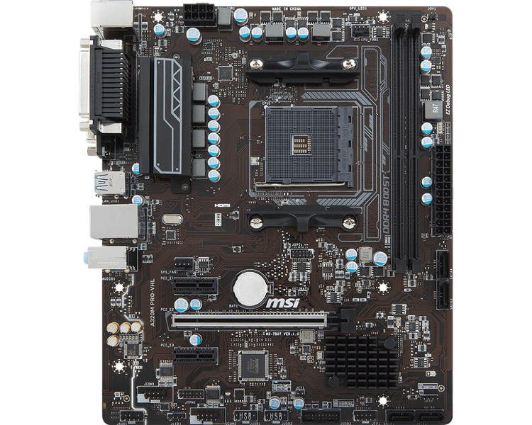 Zdjęcie produktu: Płyta główna MSI A320M PRO-VHL AM4