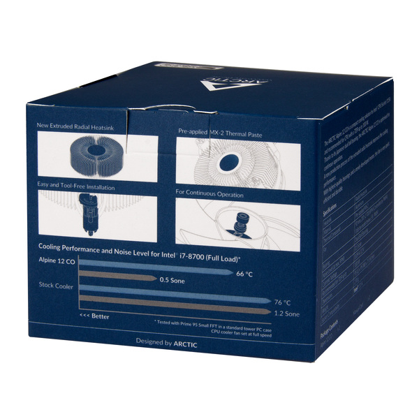 Zdjęcie produktu: Chłodzenie procesora Arctic Alpine 12 CO