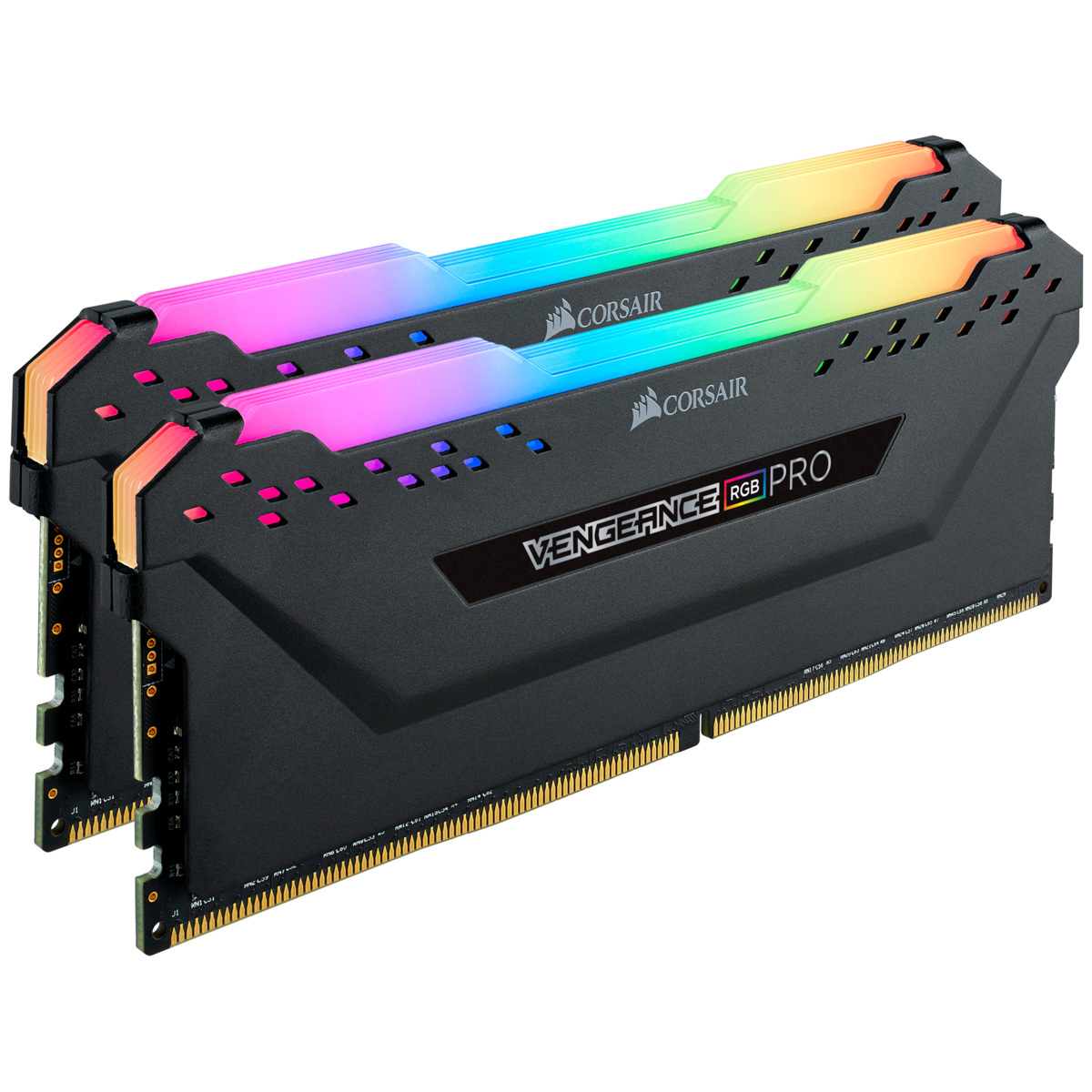 Pamięć Corsair Vengeance RGB PRO LED DDR4 16GB (2x8GB) 3000MHz CL15 Black CMW16GX4M2C3000C15