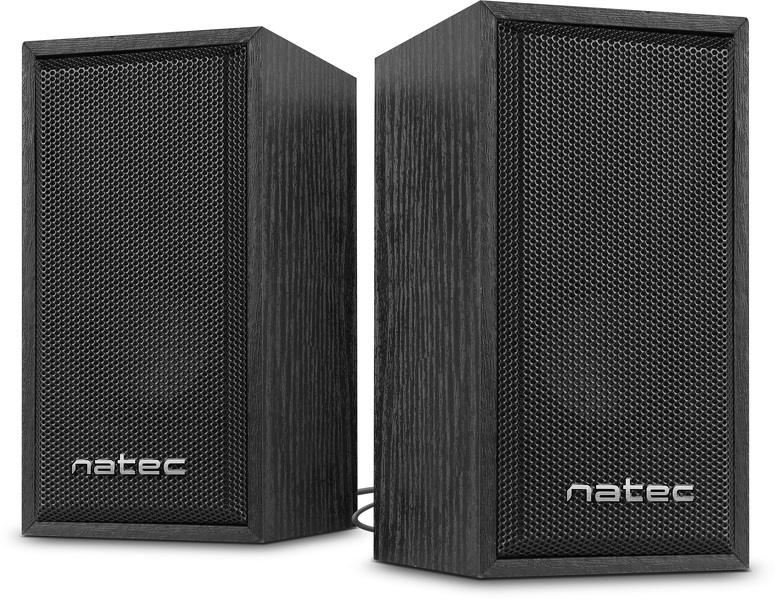 Zdjęcie produktu: Głośniki Natec Panther 6W RMS 2.0, czarne (NGL-1229)
