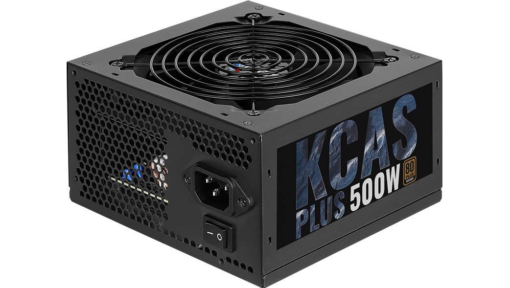 Zasilacz Aerocool KCAS-500Plus 80Plus Bronze DC-DC 500W Zasilacz Aerocool KCAS-500Plus 80Plus Bronze DC-DC 500W