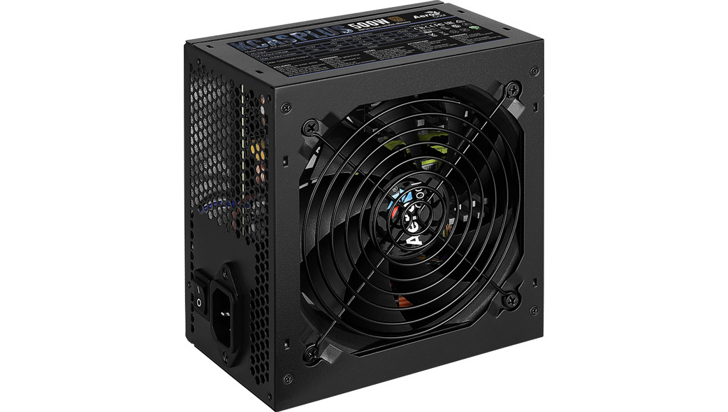 Zasilacz Aerocool KCAS-500Plus 80Plus Bronze DC-DC 500W Zasilacz Aerocool KCAS-500Plus 80Plus Bronze DC-DC 500W