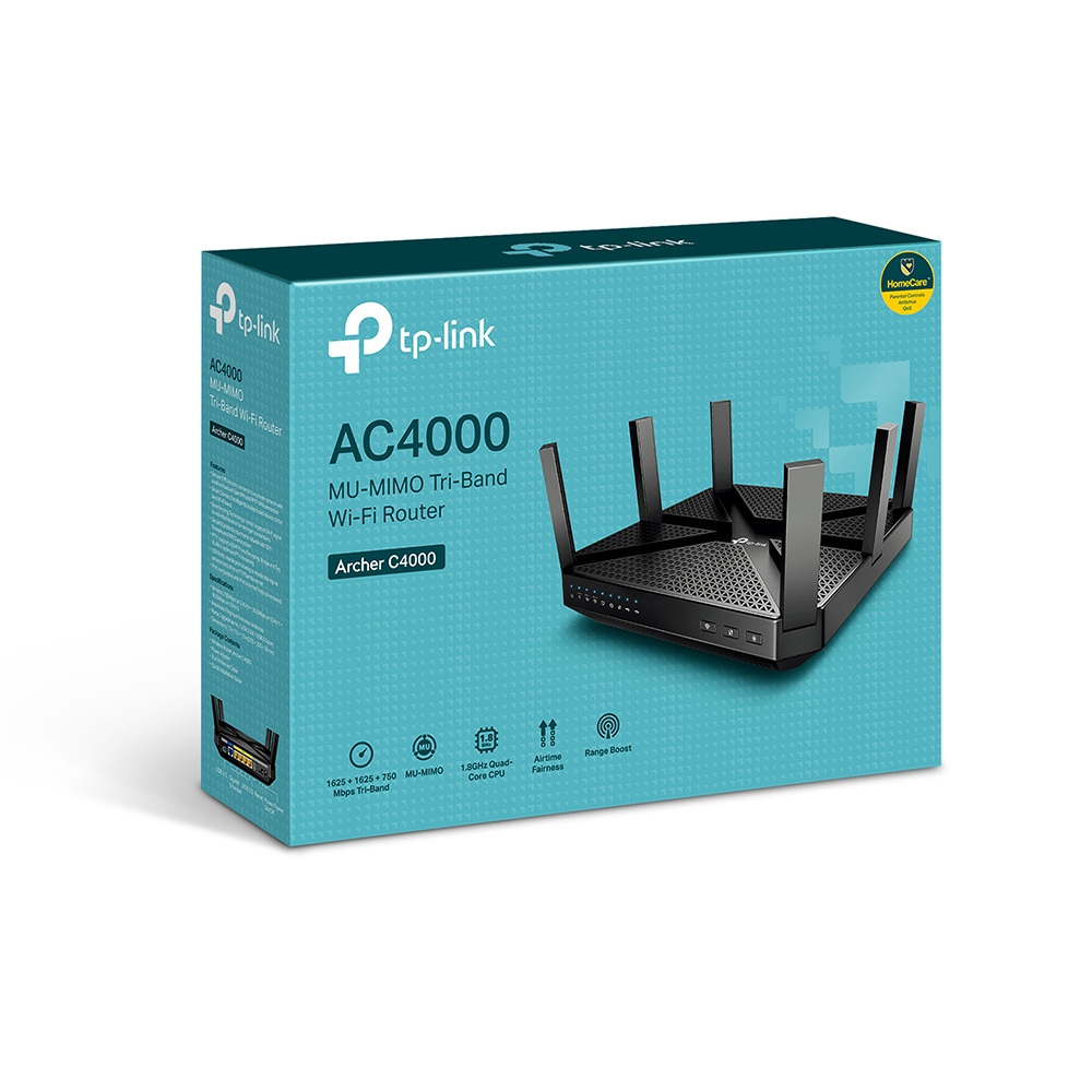 TP-Link Archer C4000 Gigabit router 4xLAN USB 3.0 TP-Link Archer C4000 Gigabit router 4xLAN USB 3.0