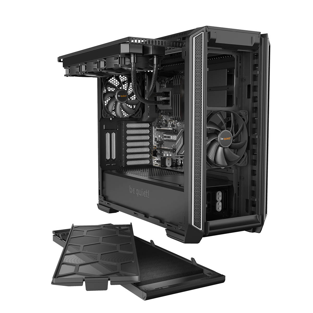 be quiet! Silent Base 601 srebrna TG (BGW27)