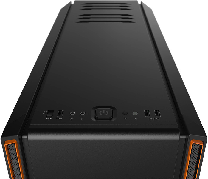 Zdjęcie produktu: Obudowa do komputera be quiet! Silent Base 601 Czarno-pomarańczowa z oknem (BGW25)