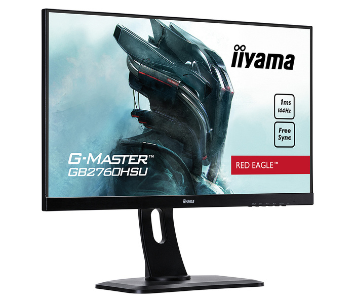 Zdjęcie produktu: iiyama G-Master GB2760HSU-B1 Red Eagle 27" FHD TN 144Hz 1ms PIVOT FreeSync - z gwarancją iiyama 3 lata