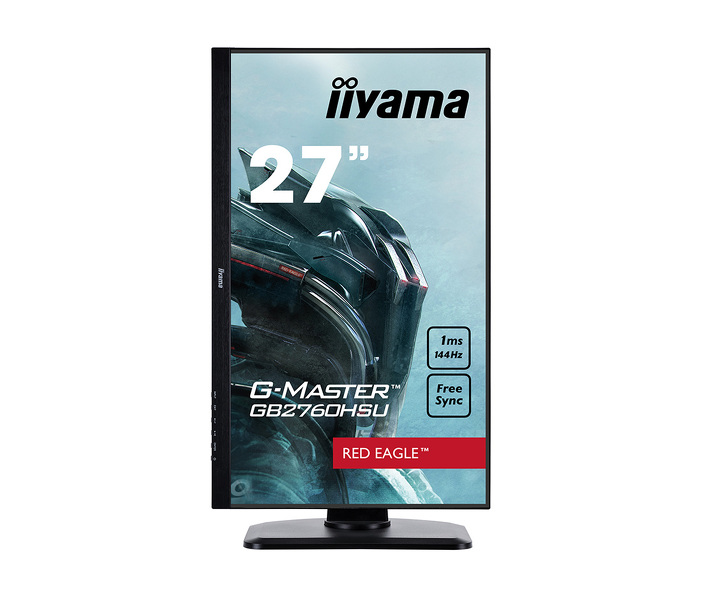 Zdjęcie produktu: iiyama G-Master GB2760HSU-B1 Red Eagle 27" FHD TN 144Hz 1ms PIVOT FreeSync - z gwarancją iiyama 3 lata