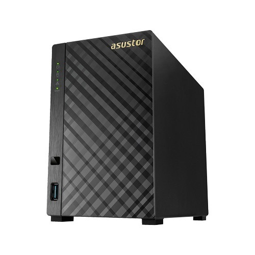 Serwer plików Asustor AS1002T V2 2-bay, SATA 6G, 1.6GHz dual-core, 512MB RAM, 1xGbE LAN, 2x USB 3.0