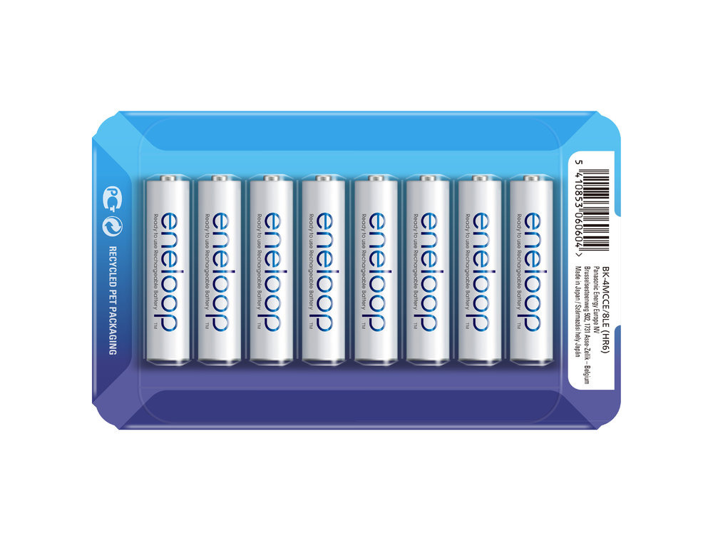 Panasonic Eneloop R03/AAA 750mAh - opak. 8 akumulatorków - sliding pack (BK-4MCCE/8LE) Panasonic Eneloop R03/AAA 750mAh - opak. 8 akumulatorków - sliding pack (BK-4MCCE/8LE)