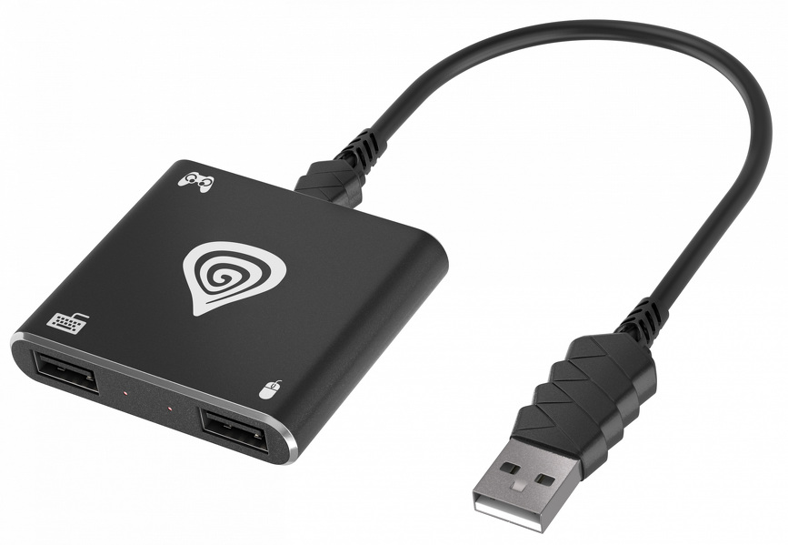 Zdjęcie produktu: Adapter myszki i klawiatury Genesis Tin 200 do konsol PS4 / XOne / PS3 / Switch Zdjęcie produktu: Adapter myszki i klawiatury Genesis Tin 200 do konsol PS4 / XOne / PS3 / Switch