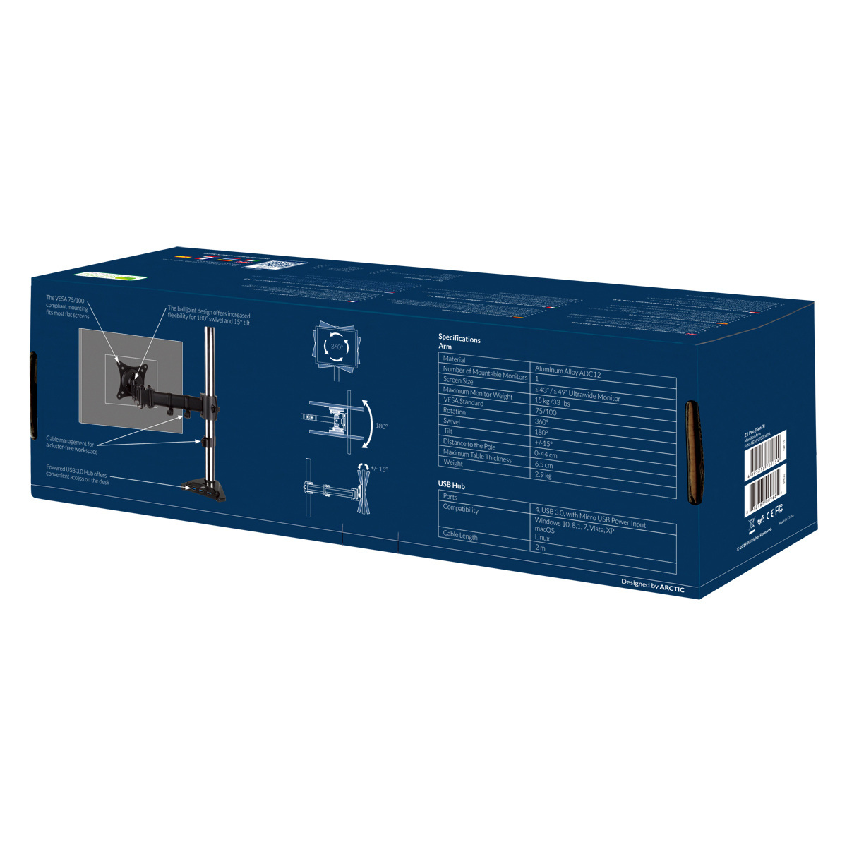 Arctic Z1 Pro Gen 3 stojak pod monitor Arctic Z1 Pro Gen 3 stojak pod monitor