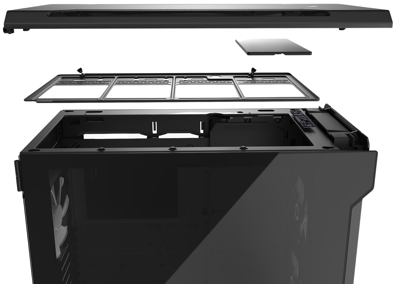 Obudowa Phanteks Enthoo Evolv X ARGB, Hartowane szkło, czarna PH-ES518XTG_DBK01 Obudowa Phanteks Enthoo Evolv X ARGB, Hartowane szkło, czarna PH-ES518XTG_DBK01