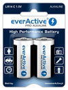 Miniatura zdjęcia: everActive 2 x baterie alkaliczne everActive Pro LR14 / C (blister)