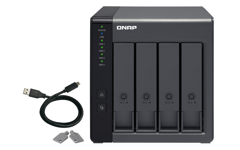 QNAP TR-004 4-wnękowa obudowa rozszerzająca RAID z USB