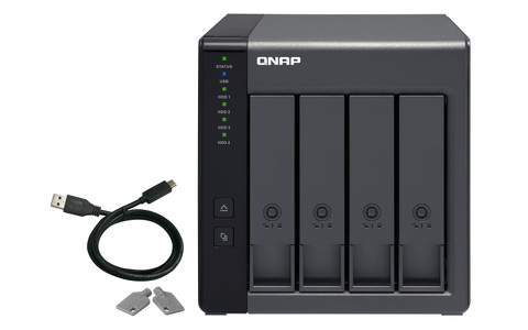 Miniatura produktu: QNAP TR-004 4-wnękowa obudowa rozszerzająca RAID z USB 3.1 Gen. 2