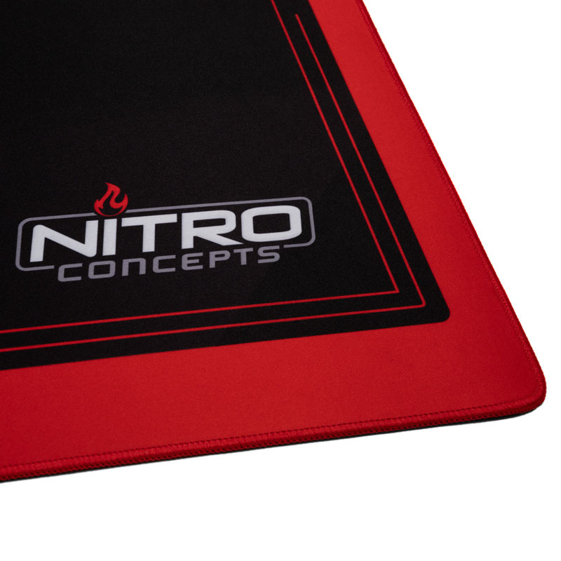 Mata na biurko Nitro Concepts Deskmat DM16, 1600x800mm - czarno-czerwony Mata na biurko Nitro Concepts Deskmat DM16, 1600x800mm - czarno-czerwony