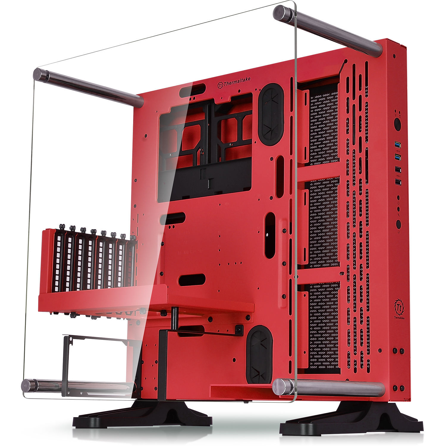 Obudowa Thermaltake Core P3 Tempered Glass Red Obudowa Thermaltake Core P3 Tempered Glass Red