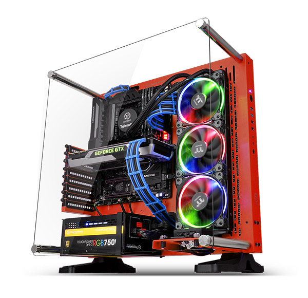 Obudowa Thermaltake Core P3 Tempered Glass Red Obudowa Thermaltake Core P3 Tempered Glass Red