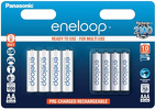 Miniatura zdjęcia: Panasonic Eneloop Zestaw 4xR6/AA 1900mAh + 4xR03/AAA 750mAh (BK-KJMCCE44E)