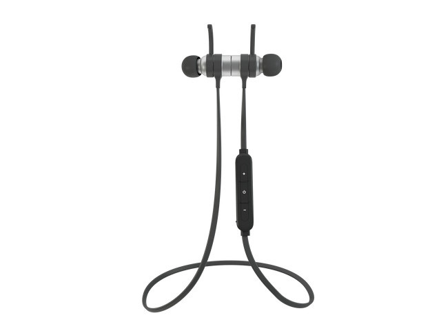 Słuchawki Audictus Adrenaline 2.0 Silver Bluetooth, czarno-srebrne, bezprzewodowe, APTX