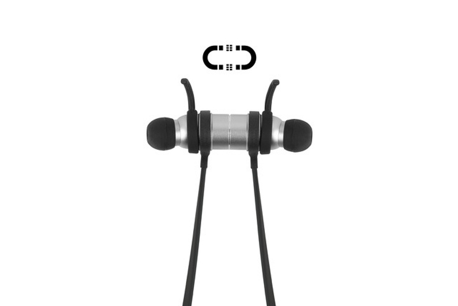 Zdjęcie produktu: Słuchawki Audictus Adrenaline 2.0 Silver Bluetooth, czarno-srebrne, bezprzewodowe, APTX