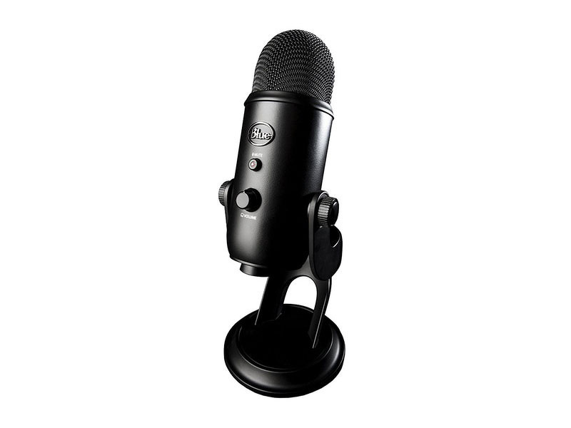 Zdjęcie produktu: Blue Yeti Blackout USB mikrofon pojemnościowy Zdjęcie produktu: Blue Yeti Blackout USB mikrofon pojemnościowy