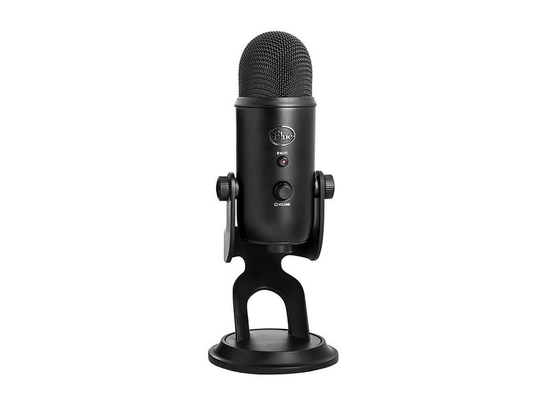 Zdjęcie produktu: Blue Yeti Blackout USB mikrofon pojemnościowy Zdjęcie produktu: Blue Yeti Blackout USB mikrofon pojemnościowy