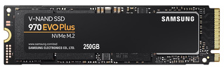 Miniatura zdjęcia: Dysk Samsung SSD 970 EVO Plus MZ-V7S250BW 250GB M.2 PCIe NVMe Gen3