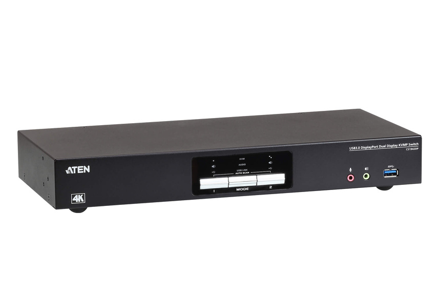 Zdjęcie produktu: ATEN Przełącznik KVM CS1942DP 2-portowy USB